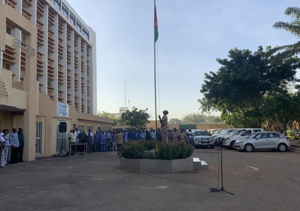 Semaine nationale de la citoyenneté  : la DGI témoigne son attachement au drapeau et autres symboles du Faso