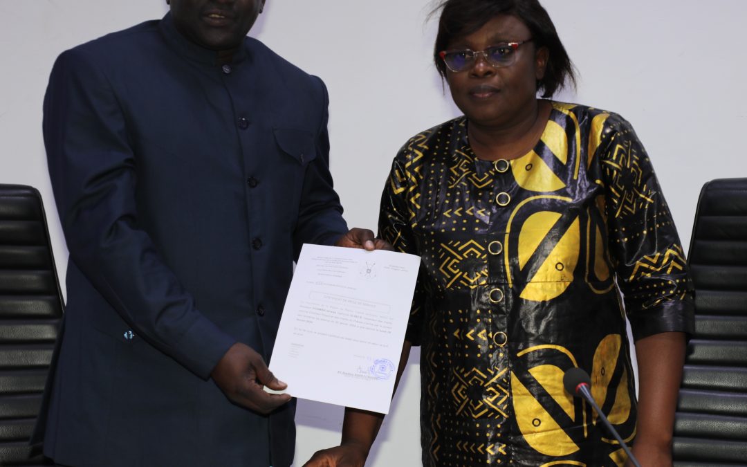 Direction régionale des impôts du Plateau Central : Idrissa DOAMBA tient désormais le bâton de commandement